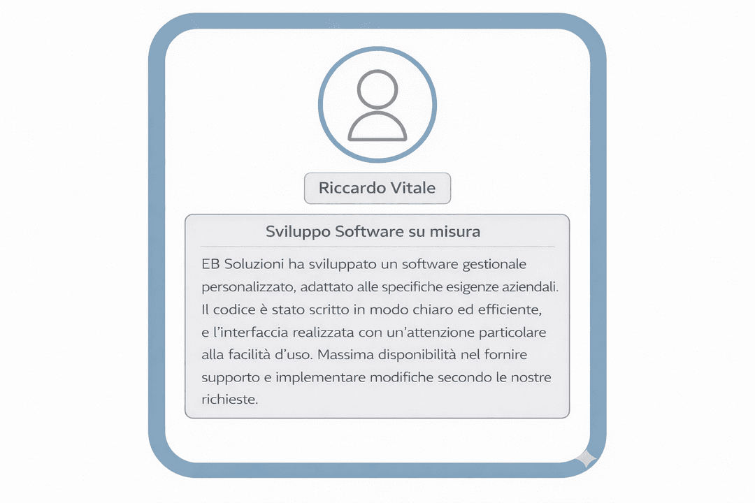 Recensione cliente 1